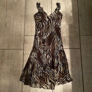 super nice animal print dress great for vacation